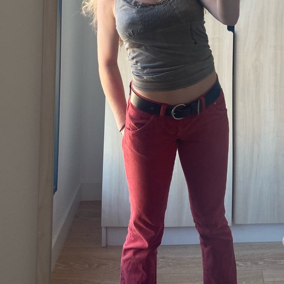 Red miss sixty flare jeans !!! - Picture 5 of 5